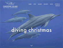 Tablet Screenshot of divingchristmas.com